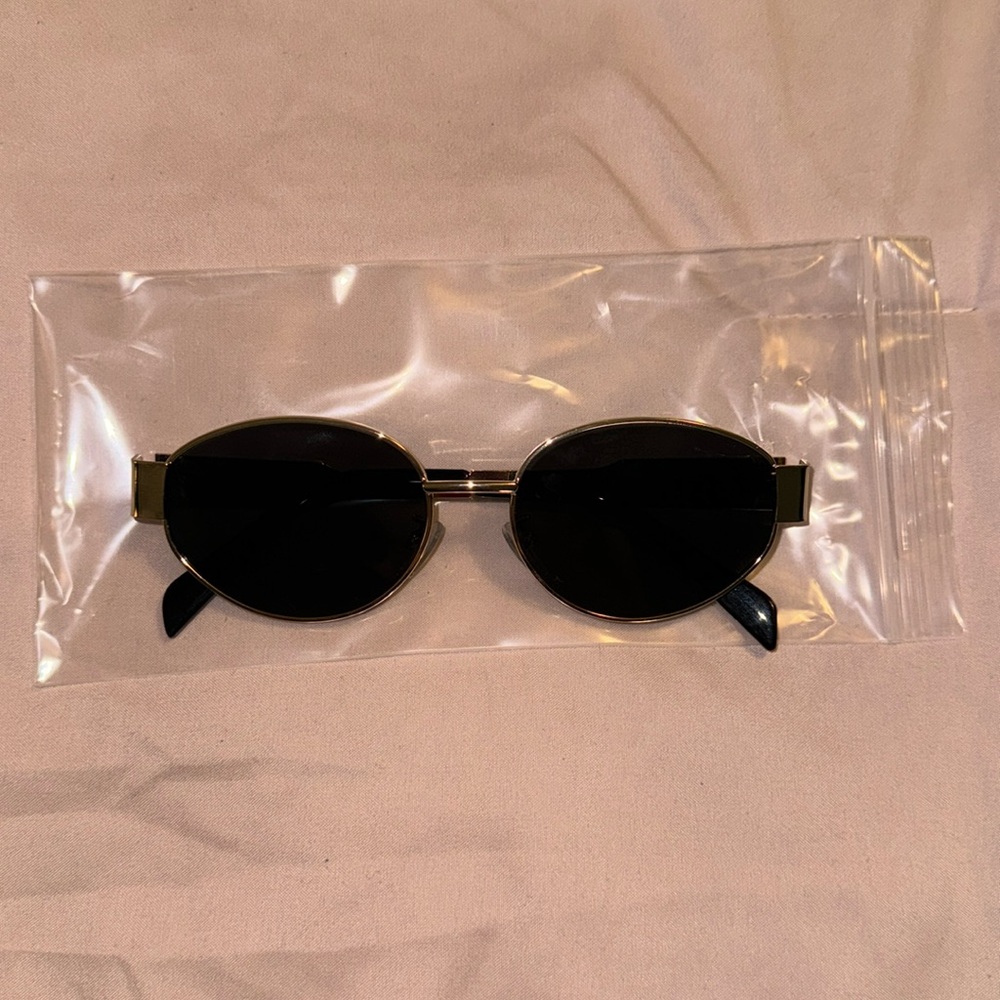Gold sunglasses